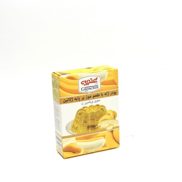 Banana Gelatin Dessert mix - 100 gram - Image 1